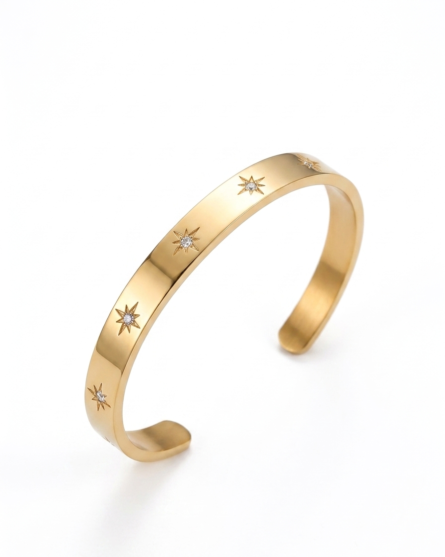 The Celestial Starburst Cuff