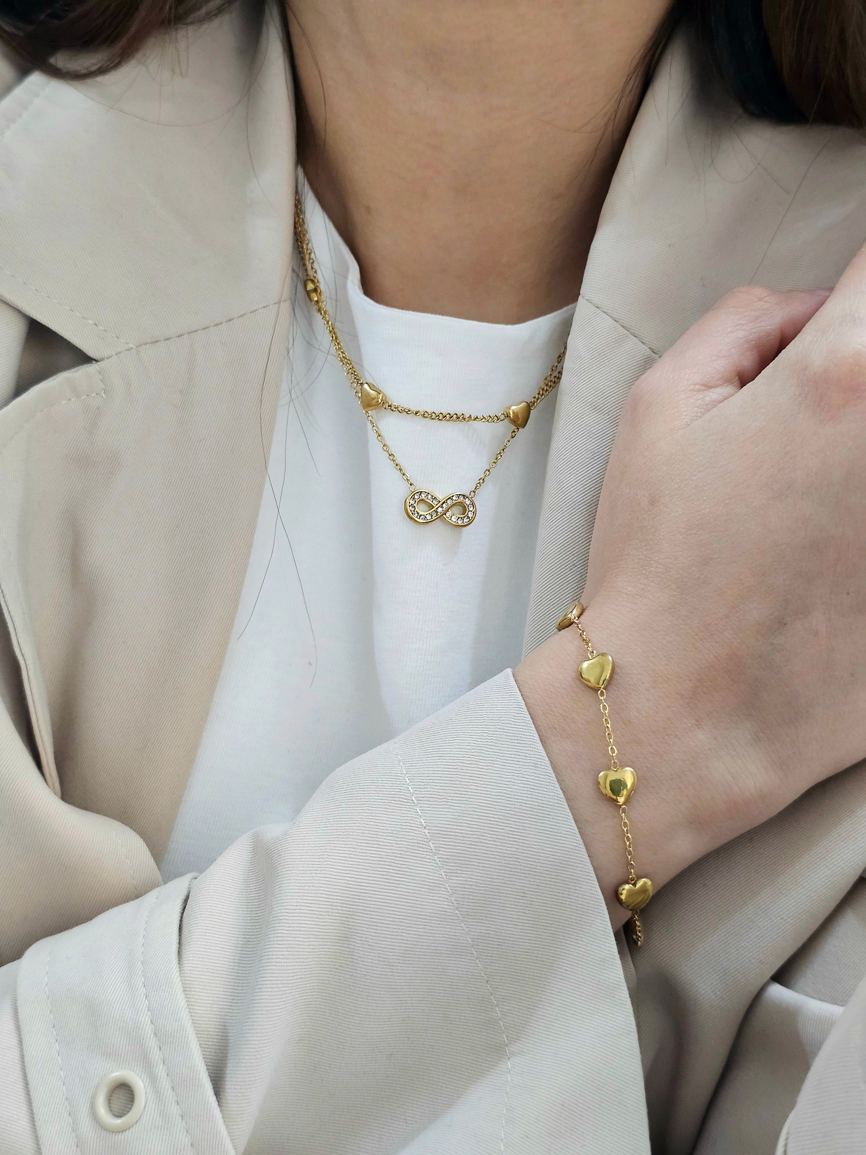 Infinity Sparkle Necklace