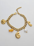 Ocean Whispers Charm Bracelet