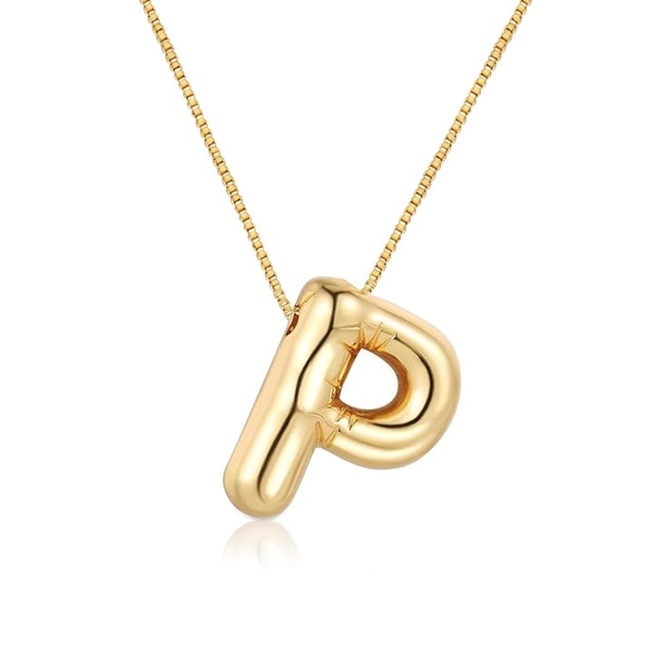 The Bubble Initial Necklace