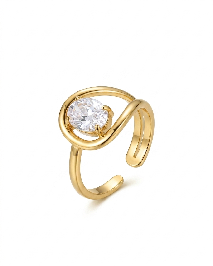 The Aurelia Wave Ring