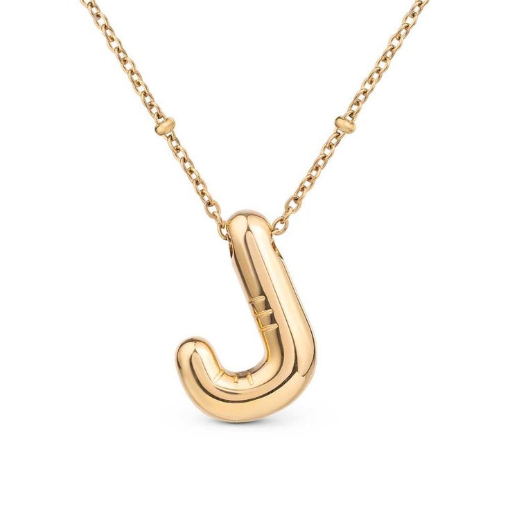 The Bubble Initial Necklace