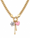 Amour Blossom Cuban Necklace