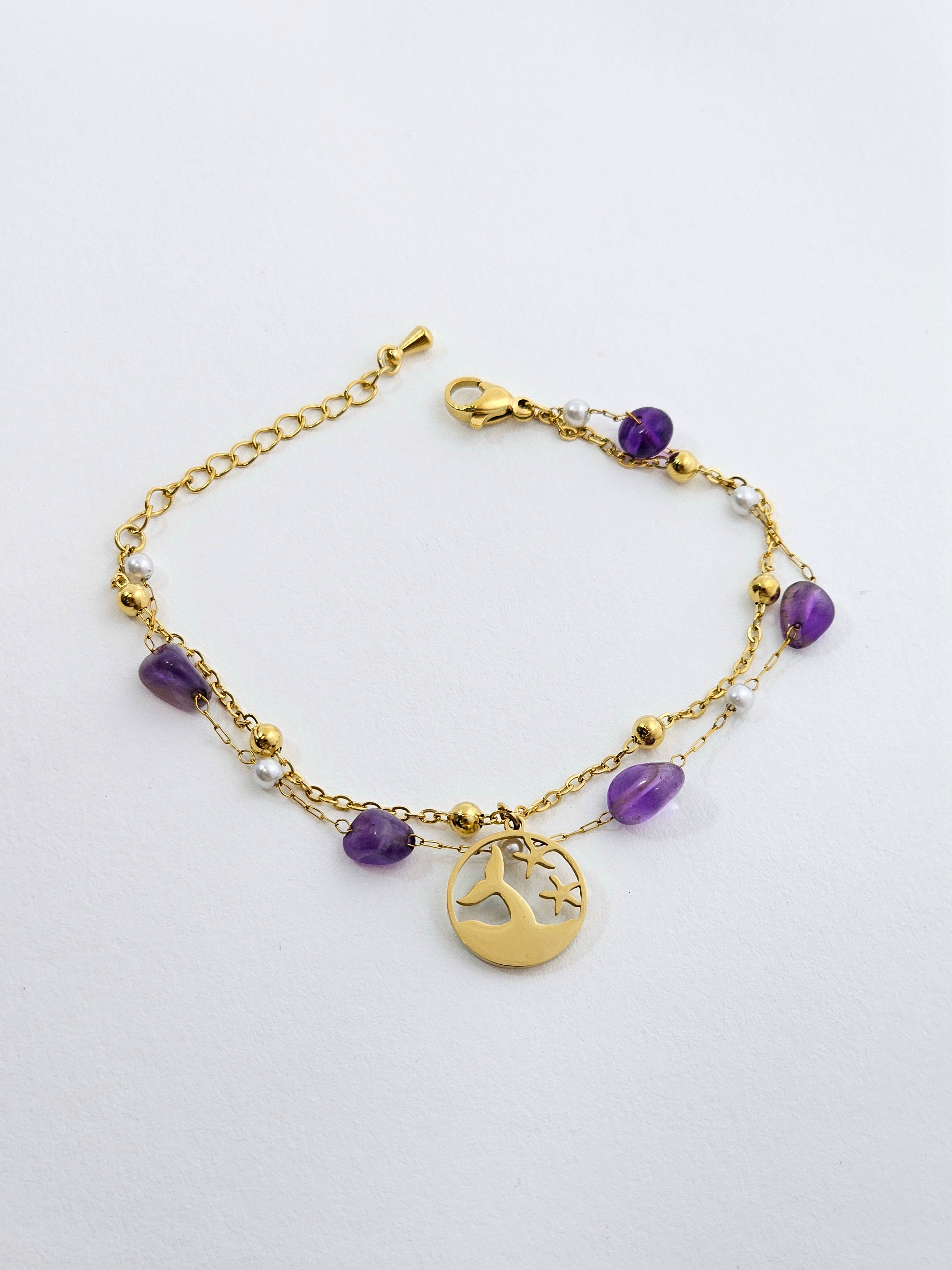 Moonlight Whale Tale Bracelet