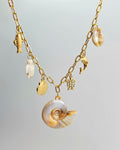 The Aegean Muse Charm Necklace