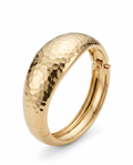 Sun-Kissed Hammered Bangle