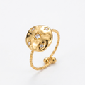 Nova Hammered Ring