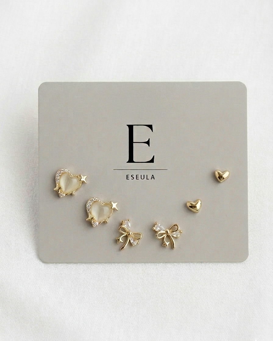 The Clean Girl Earring Card