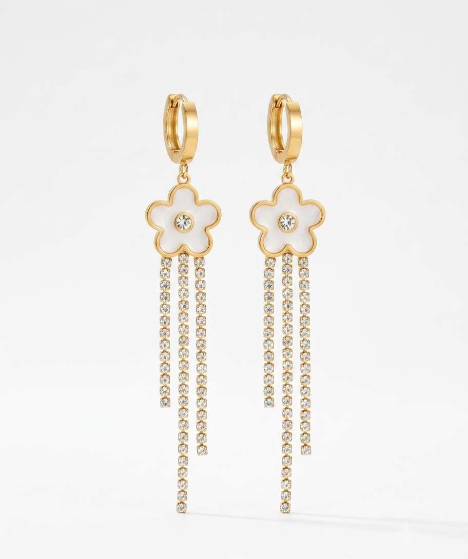 The Blossom Cascade Earrings