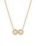 Infinity Sparkle Necklace