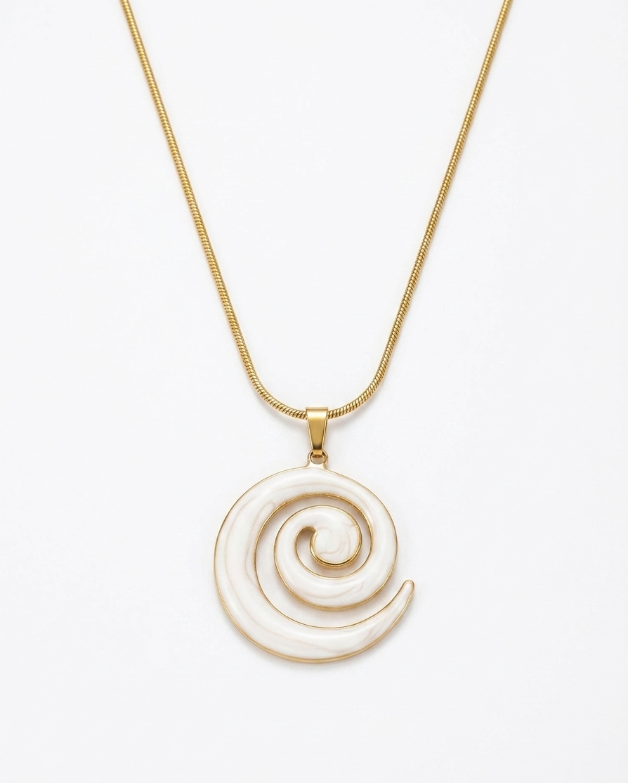 The Chroma Spiral Necklace