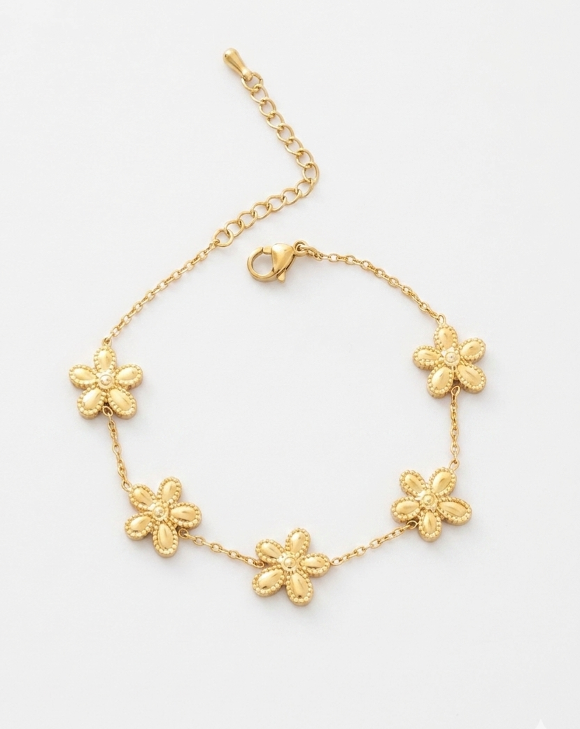 Golden Blossom Bracelet