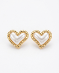 Vintage Heart Earrings