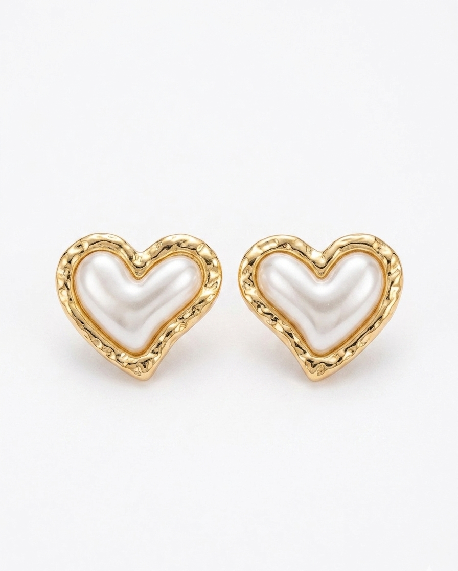 Vintage Heart Earrings