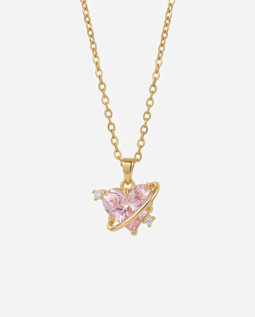 The Stellar Heart Necklace